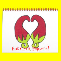 Hot Chili Peppers! Calendar calendars