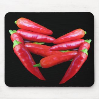 Hot Chili Peppers Mouse Pad