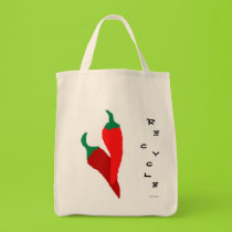 Hot Chili Peppers Recycle Grocery Bag bags