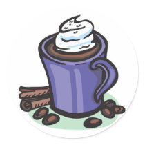 hot chocolate cocoa stickers by doonidesigns hot chocolate cocoa stickers