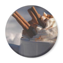 Hot chocolate magnets