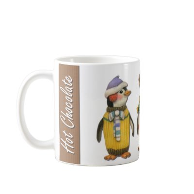 Hot Chocolate Penguin Mug by touchministry