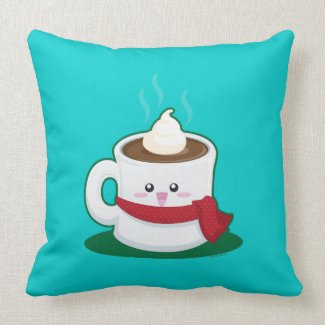 Hot Chocolate Throw Pillows