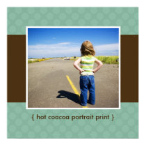 Hot Coacoa Portrait Print