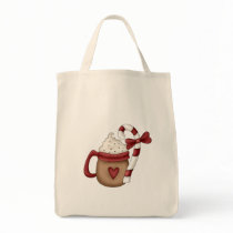 hot cocoa and candy cane bags