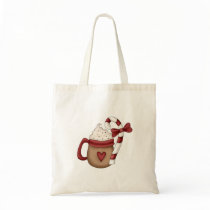 hot cocoa and candy cane bags