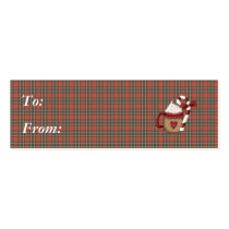 hot cocoa and candy cane business cards