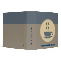 Hot Coffee Avery Binder