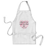 Hot Coffee & Love Apron