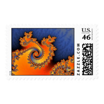 Hot Cold Triple Twirl Postage Stamp