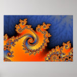 Hot Cold Triple Twirl Poster
