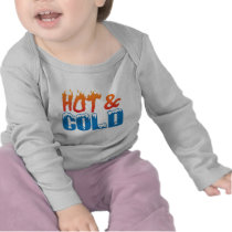 Hot & Cold t-shirts by Detourdesignables Hot & Cold t-shirts