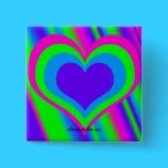HOT COLORED HEARTS buttons