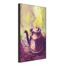 Hot Copper Kettle Canvas Prints