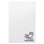 hot cow sour milk funny cartoon moo cow stationery paper