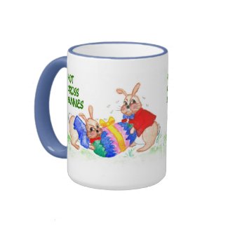 'Hot Cross Bunnies' Coffee Mug mug