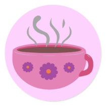 Hot Cup of Coffee stickers