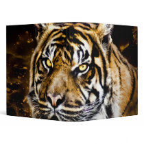 Hot Custom Tiger Print Art Binder - For any use!