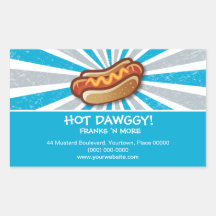 Hot Dawg Sticker