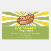 Hot Dawg Stickers