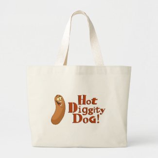 Hot Diggity Dog Bag bag