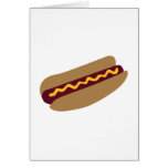 Hot dog fast food cards