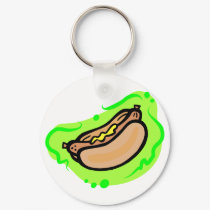 Hot Dog keychains