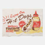 Hot Dog Kitchen Towel
