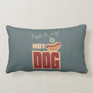 long hot dog pillow