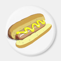 Hot dog magnet 2