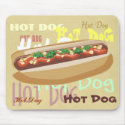 Hot Dog Mousepad