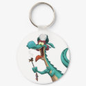 Hot Dog on a Stick Keychain keychain