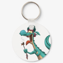 Hot Dog on a Stick Keychain