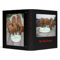 Hot Dog Pastries binders by eighty4rms Hot Dog Pastries binders