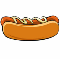 Hot Dog photo sculptures