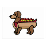 Hot Dog Postcard