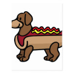 Hot Dog Postcard