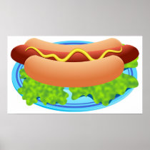 Hot Dog Print