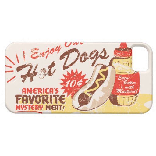 Hot Dog Retro iPhone Case iPhone 5 Cases