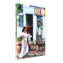 Hot Dog Shop Fells Point Gallery Wrap Canvas