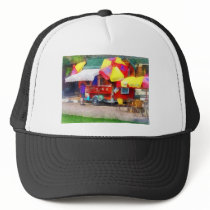 Hot Dog Stand in Mall hats