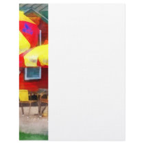 Hot Dog Stand in Mall letterhead