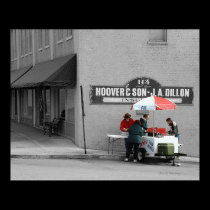 Hot Dog Stand, McMinnville Tennessee posters