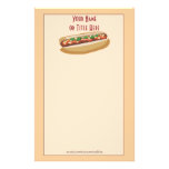 Hot Dog Stationery