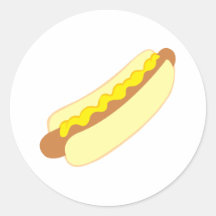 Hot Dog Sticker