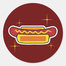 Hot Dog Sticker