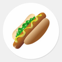 Hot Dog Stickers