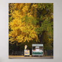 Hot dog vendor print