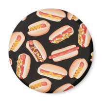 Hot Dogs Refrigerator Magnet