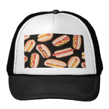 Hot Dogs Mesh Hats